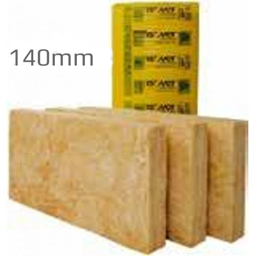 140mm Isover Timber Frame Batt 32 Glass Mineral Wool Insulation