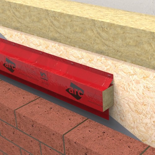 ARC TCB for 100mm Cavity - Cavity Fire Barrier for Timber Frame Construction - 115mm x 120mm x 1200mm - Pack of 15 ARC TCB for 100mm Cavity - Cavity Fire Barrier for Timber Frame Construction - 115mm x 120mm x 1200mm - Pack of 15