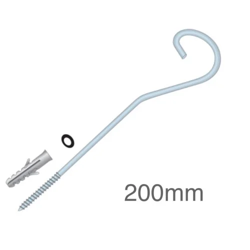 200mm Ancon Staifix Cavity Starter Tie with Plug - pack of 100 200mm Ancon Staifix Cavity Starter Tie with Plug - pack of 100
