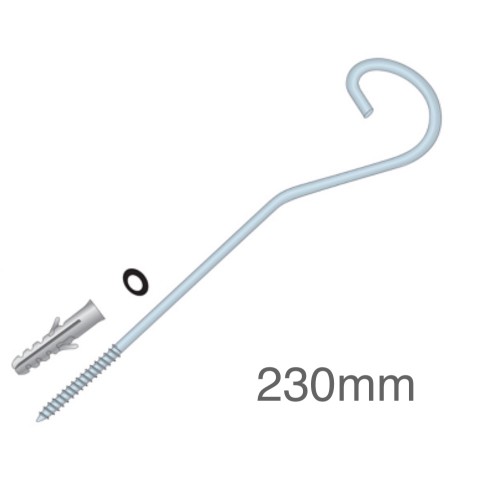 230mm Ancon Staifix Cavity Starter Tie with Plug - pack of 100