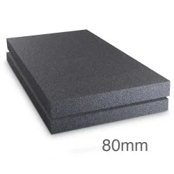 80mm Grey Polystyrene (Graphite EPS) for External Wall Insulation (pack of 7)