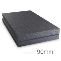 90mm Grey Polystyrene (Graphite EPS) for External Wall Insulation (pack of 6)