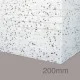 200mm White Polystyrene Board (EPS) for External Wall Insulation (pack of 3)