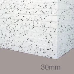 30mm White Polystyrene Board (EPS) for External Wall Insulation (pack of 20)