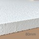 80mm White Polystyrene Board (EPS) for External Wall Insulation (pack of 7)