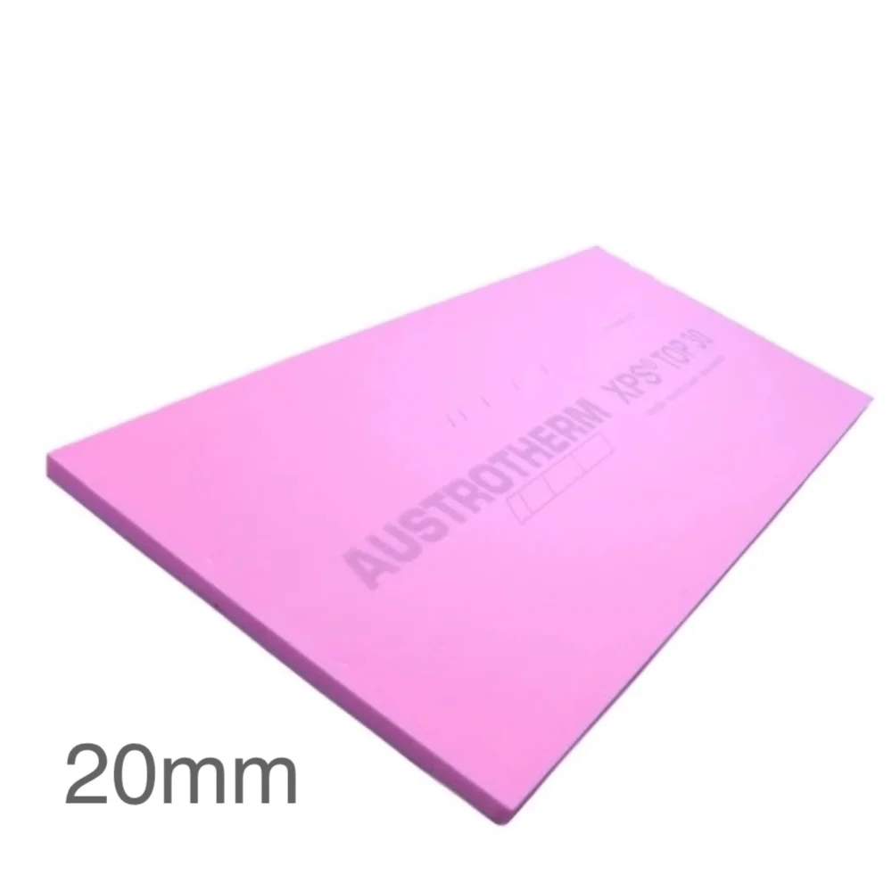 20mm XPS 300 Insulation Board Square Edge 600mm x 1250mm TOP