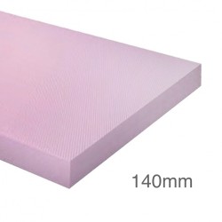 140mm Roughened XPS 300 Insulation Render Board - Straight Edge - 600mm x 1250mm - TOP-F P GK 140mm Roughened XPS 300 Insulation Render Board - Straight Edge - 600mm x 1250mm - TOP-F P GK
