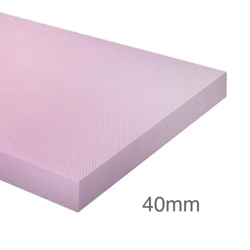 40mm Roughened XPS 300 Insulation Render Board - Straight Edge - 600mm x 1250mm - Austrotherm TOP-F P GK 40mm Roughened XPS 300 Insulation Render Board - Straight Edge - 600mm x 1250mm - Austrotherm TOP-F P GK