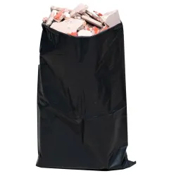 PROGUARD Black Rubble Sacks - Heavy‑Duty Waste Bags for Construction & Refurbishment - pack of 100