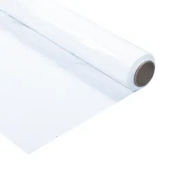 65 Micron PROGUARD Flame Retardant Polythene White Sheeting – LPS1207 Certified - 4m x 50m roll
