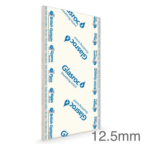 12.5mm British Gypsum Glasroc X Sheathing Board - 1200mm x 2400mm 12.5mm British Gypsum Glasroc X Sheathing Board - 1200mm x 2400mm