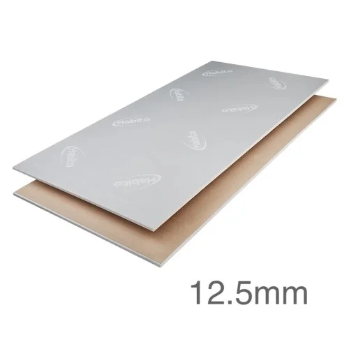 12.5mm Gyproc Habito High-Strength Plasterboard - 1200mm x 2500mm 12.5mm Gyproc Habito High-Strength Plasterboard - 1200mm x 2500mm