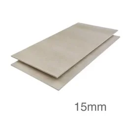 15mm British Gypsum Rigidur H Impact Resistant Gypsum Fibre board