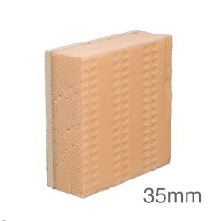 35mm Gyproc Thermaline Plus Insulated Plasterboard - (25.5mm XPS and 9.5mm Gyproc WallBoard) 35mm Gyproc Thermaline Plus Insulated Plasterboard - (25.5mm XPS and 9.5mm Gyproc WallBoard)
