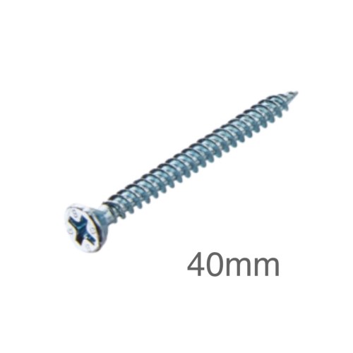 40mm British Gypsum Glasroc F FireCase Screws (Pack of 1000)