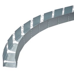 British Gypsum Gypframe 72 EDCL 80 CurveLiner Channel - Pack of 10 British Gypsum Gypframe 72 EDCL 80 CurveLiner Channel - Pack of 10