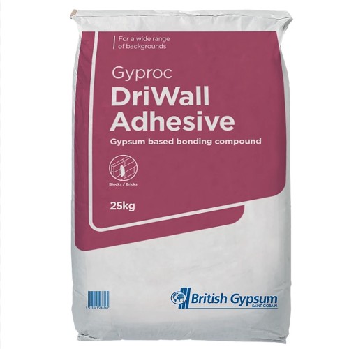 Gyproc Dri-Wall - Plasterboard Adhesive British Gypsum Gyproc Dri-Wall - Plasterboard Adhesive British Gypsum