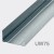 75mm Galvanised Steel Wall Channel UW-75 - 3000mm length