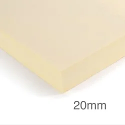 20mm Cellecta Hexatherm XR Roughened Planed  XPS Insulation Board - pack of 20