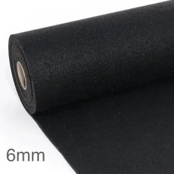 6mm Cellecta Rubberfon Impact Acoustic Underlay Roll - High Density Under Screed Resilient Layer
