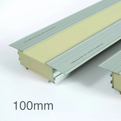 100mm Cellecta Unicloser X Double Flange XPS Cavity Closer - 2.5m length 100mm Cellecta Unicloser X Double Flange XPS Cavity Closer - 2.5m length