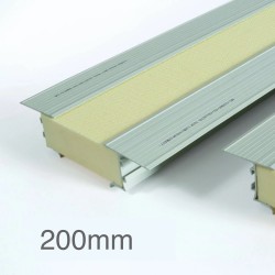 200mm Cellecta Unicloser X Double Flange XPS Cavity Closer - 2.5m length 200mm Cellecta Unicloser X Double Flange XPS Cavity Closer - 2.5m length