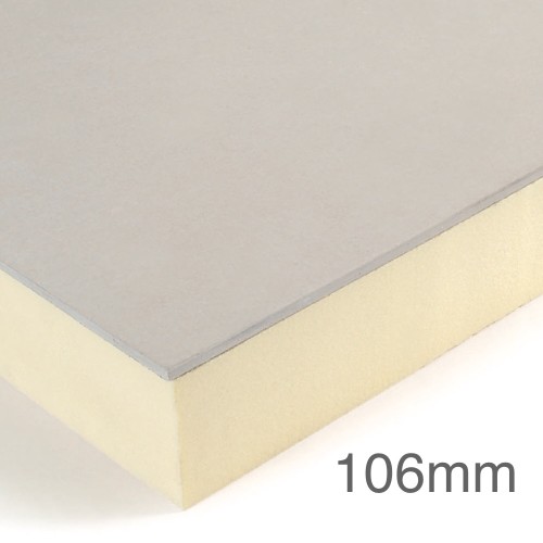 106mm Cellecta Hexatherm XCPL Faced Thermal Laminate Board for Car Park Soffits - Extruded Polystyrene (XPS) 106mm Cellecta Hexatherm XCPL Faced Thermal Laminate Board for Car Park Soffits - Extruded Polystyrene (XPS)