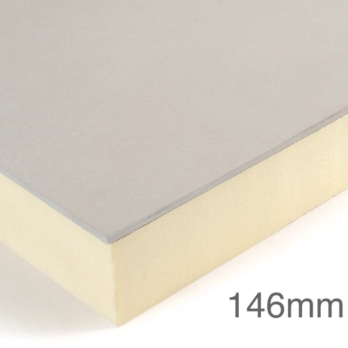 146mm Cellecta Hexatherm XCPL Faced Thermal Laminate Board for Car Park Soffits - Extruded Polystyrene (XPS) 146mm Cellecta Hexatherm XCPL Faced Thermal Laminate Board for Car Park Soffits - Extruded Polystyrene (XPS)