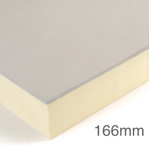 166mm Cellecta Hexatherm XCPL Faced Thermal Laminate Board for Car Park Soffits - Extruded Polystyrene (XPS) 166mm Cellecta Hexatherm XCPL Faced Thermal Laminate Board for Car Park Soffits - Extruded Polystyrene (XPS)