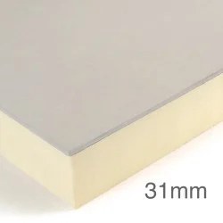 31mm Cellecta Hexatherm XCPL Faced Thermal Laminate Board for Car Park Soffits - Extruded Polystyrene (XPS)