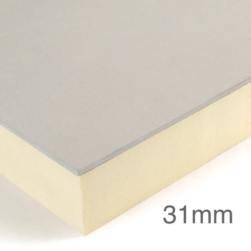 31mm Cellecta Hexatherm XCPL Faced Thermal Laminate Board for Car Park Soffits - Extruded Polystyrene (XPS) 31mm Cellecta Hexatherm XCPL Faced Thermal Laminate Board for Car Park Soffits - Extruded Polystyrene (XPS)