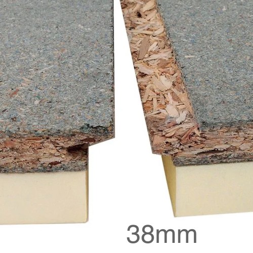 38mm Cellecta Hexatherm XCHiP Thermal Laminate Chipboard - XPS Insulation 38mm Cellecta Hexatherm XCHiP Thermal Laminate Chipboard - XPS Insulation