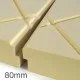 80mm Cellecta Hexatherm XDRAiN Drainage Channel Inverted Roof Board - XPS Insulation