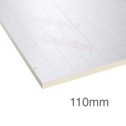 110mm Celotex XR4000 PIR Insulation Board - XR4110 110mm Celotex XR4000 PIR Insulation Board - XR4110