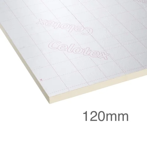 120mm Celotex XR4000 PIR Insulation Board - XR4120 120mm Celotex XR4000 PIR Insulation Board - XR4120