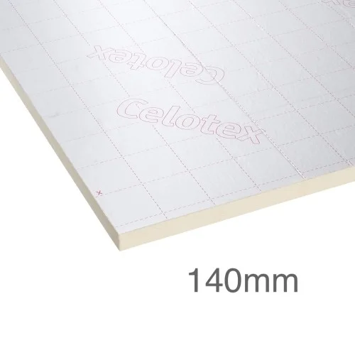 140mm Celotex XR4000 PIR Insulation Board - XR4140 140mm Celotex XR4000 PIR Insulation Board - XR4140