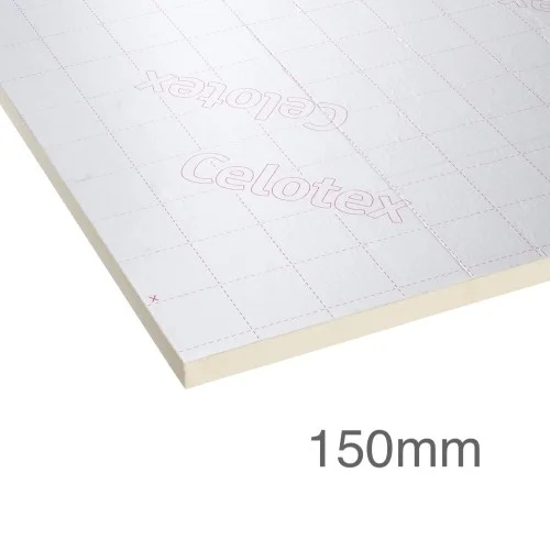 150mm Celotex XR4000 PIR Insulation Board - XR4150 150mm Celotex XR4000 PIR Insulation Board - XR4150
