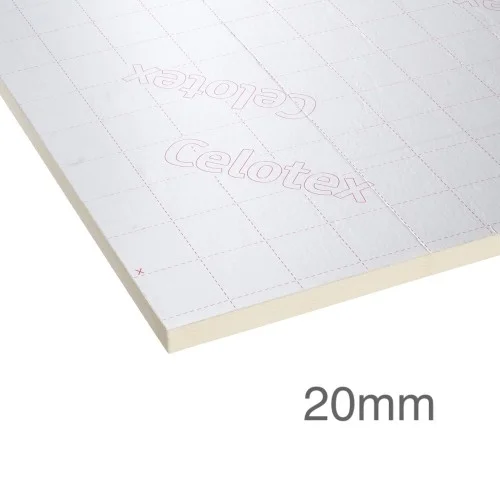 20mm Celotex TB4000 PIR Insulation Board - TB4020 20mm Celotex TB4000 PIR Insulation Board - TB4020