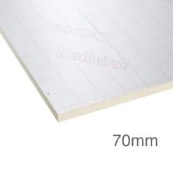 70mm Celotex GA4000 PIR Insulation Board - GA4070 70mm Celotex GA4000 PIR Insulation Board - GA4070