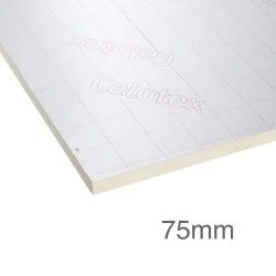 75mm Celotex GA4000 PIR Insulation Board - GA4075 75mm Celotex GA4000 PIR Insulation Board - GA4075
