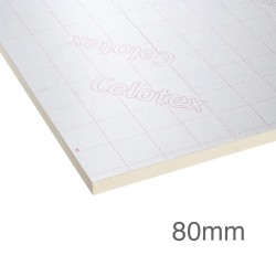 80mm Celotex CW4000 Rigid PIR Cavity Insulation Board (pack of 6) 80mm Celotex CW4000 Rigid PIR Cavity Insulation Board (pack of 6)