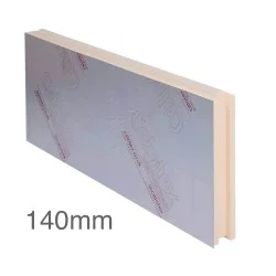 140mm Celotex Thermaclass Cavity Wall 21 - Rigid PIR Full Fill Cavity Insulation Board (pack of 4)