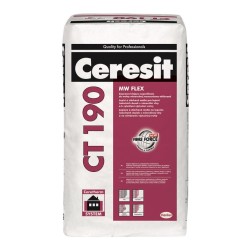Ceresit CT190 Adhesive and Reinforcing Mortar for Mineral Wool External Wall Insulation Slabs Ceresit CT190 Adhesive and Reinforcing Mortar for Mineral Wool External Wall Insulation Slabs