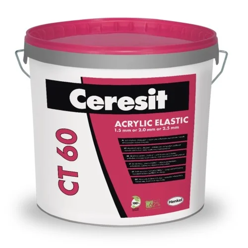 Ceresit CT60 Acrylic Render 1.5 mm grain Ceresit CT60 Acrylic Render 1.5 mm grain