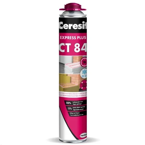 Ceresit CT84 Express - Foam Adhesive for Internal and External Wall Insulation Boards Ceresit CT84 Express - Foam Adhesive for Internal and External Wall Insulation Boards