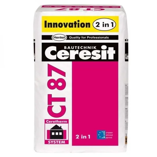 Ceresit CT87 White Adhesive-Filler Mortar 2 in 1 Ceresit CT87 White Adhesive-Filler Mortar 2 in 1