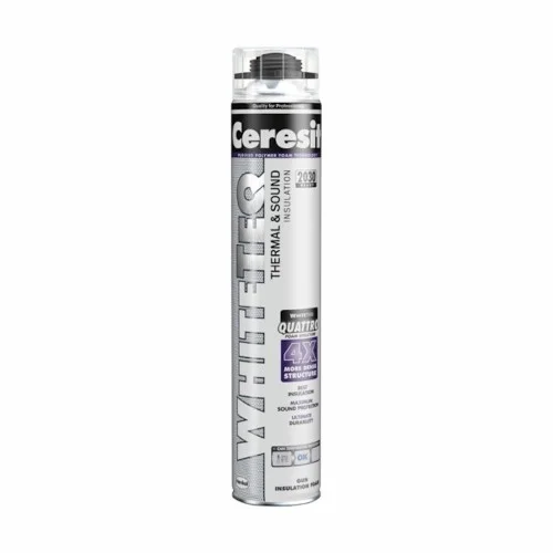 WhiteTeq Pro Thermal and Sound Insulation Foam - 750ml WhiteTeq Pro Thermal and Sound Insulation Foam - 750ml