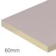 60mm EcoTherm Eco-Bond Flat Roof PIR Insulation Board - 1200mm x 1200mm - pack of 5