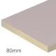 80mm EcoTherm Eco-Bond Flat Roof PIR Insulation Board - 1200mm x 1200mm - pack of 4 80mm EcoTherm Eco-Bond Flat Roof PIR Insulation Board - 1200mm x 1200mm - pack of 4