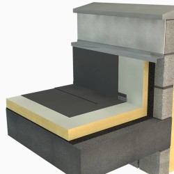 60mm EcoTherm Eco-Bond Flat Roof PIR Insulation Board - 1200mm x 1200mm - pack of 5